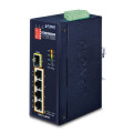 4P Ind Sw 10/100 PoE+ SFP 120W