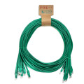 CNL 10PK 0.5M C6 Gn UTP PVC 24AWG FMB