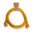 CNL 10PK 0.5M C6 Yw UTP PVC 24AWG FMB