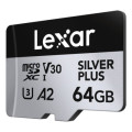 Lexar SILVER PLUS micro SD Card 64GB
