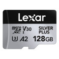Lexar SILVER PLUS micro SD Card 128GB