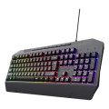 Trust GXT 836 Evocx keyboard Gaming USB QWERTY UK English Black