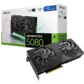 PNY NVIDIA GEFORCE RTX 5080 SLIM OC 16GB GDDR7 Graphics Card, 10752 Cuda Cores, 2295 MHz Core Clock, Dual Fan, 3x DisplayPorts/ 1 x HDMI Port