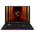 MSI Raider A18 HX A9WIG-003UK AMD Ryzen™ 9 9955HX3D Laptop 45.7 cm (18") UHD+ 64 GB DDR5-SDRAM 2 TB SSD NVIDIA GeForce RTX 5080 Wi-Fi 7 (802.11be) Windows 11 Home Advanced UK English Black