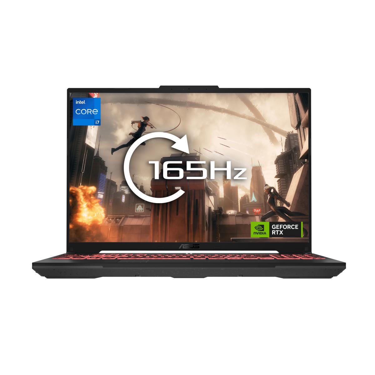 ASUS TUF Gaming F16 FX607JV-N3113W Intel® Core™ i7 i7-13650HX Laptop 40.6 cm (16") WUXGA 16 GB DDR5-SDRAM 1 TB SSD NVIDIA GeForce RTX 4060 Wi-Fi 6 (802.11ax) Windows 11 Home Grey