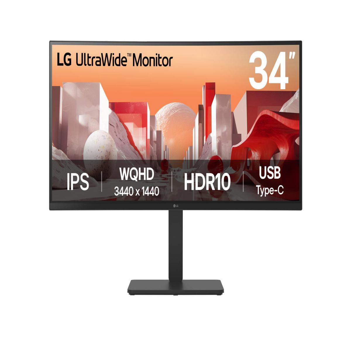LG 34 IPS MONITOR CURVED SPK 34BA75QE-B 