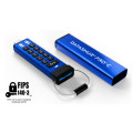 iStorage datAshur PRO+C 512GB | FIPS 140-3 Level 3 Certified | Secure USB Type-C drive | AES-XTS 256-bit Hardware Encryption | PIN protected | Type C-A adapter included