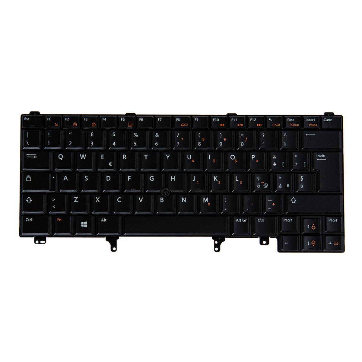 Origin Storage KBD Latitude E5420 Italian Layout 84 Keys Backlit Dual Point