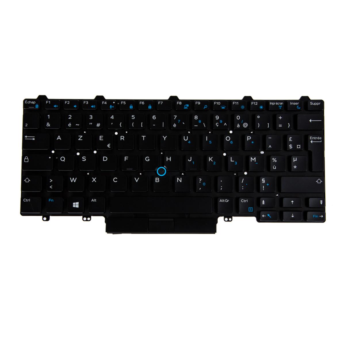 Origin Storage N/B KBD Lat E5450 French Layout 83 Keys Non-Backlit Single Point