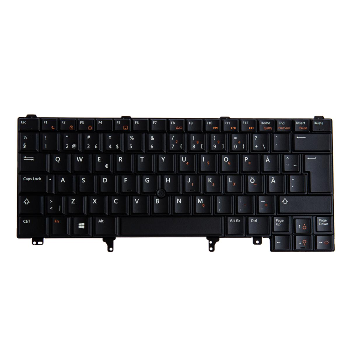 Origin Storage N/B KBD Latitude 5500 / PWS 3541 Swedish/Finnish 103 Keys Backlit DP