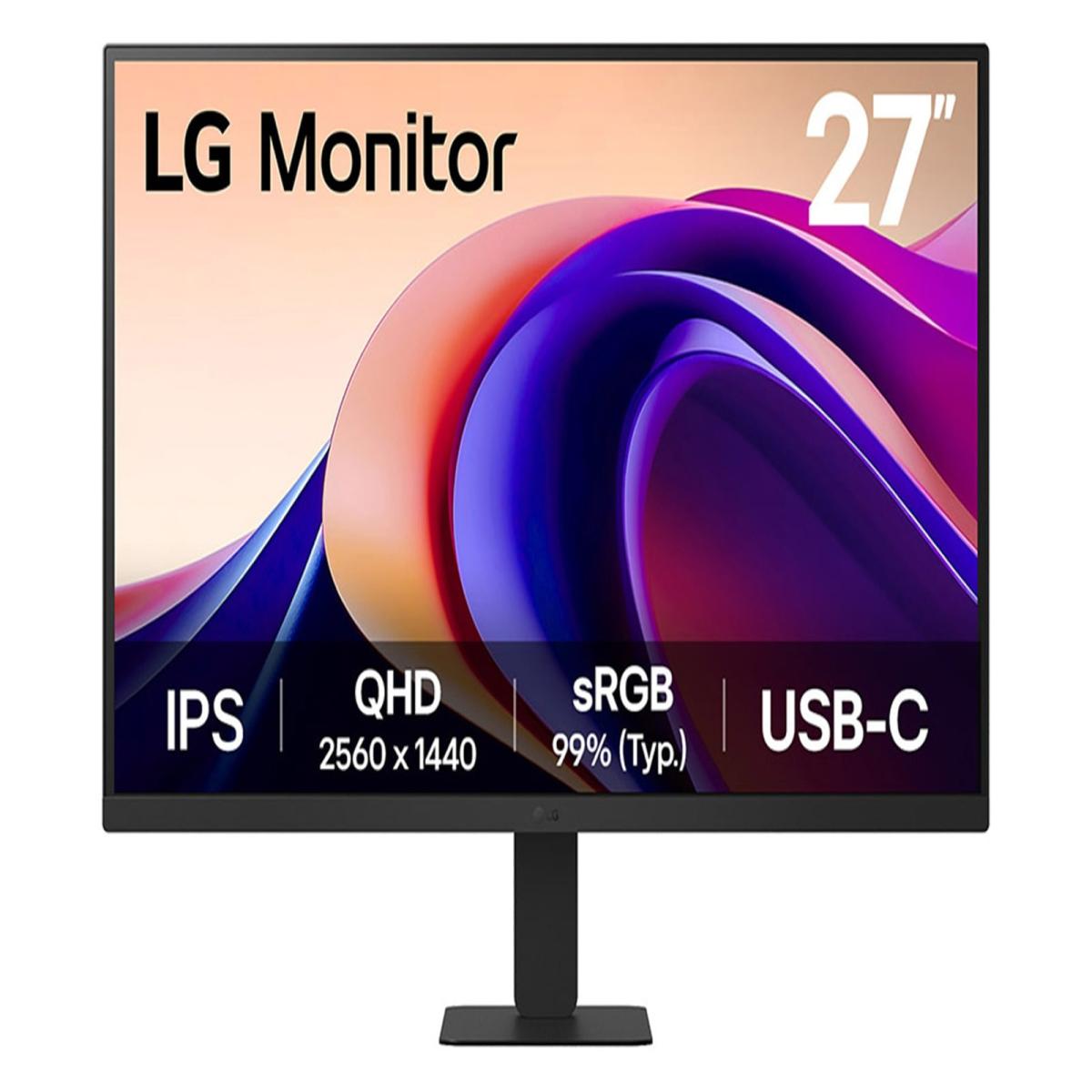 LG 27U631A-B computer monitor 68.6 cm (27") 2560 x 1440 pixels Quad HD Black