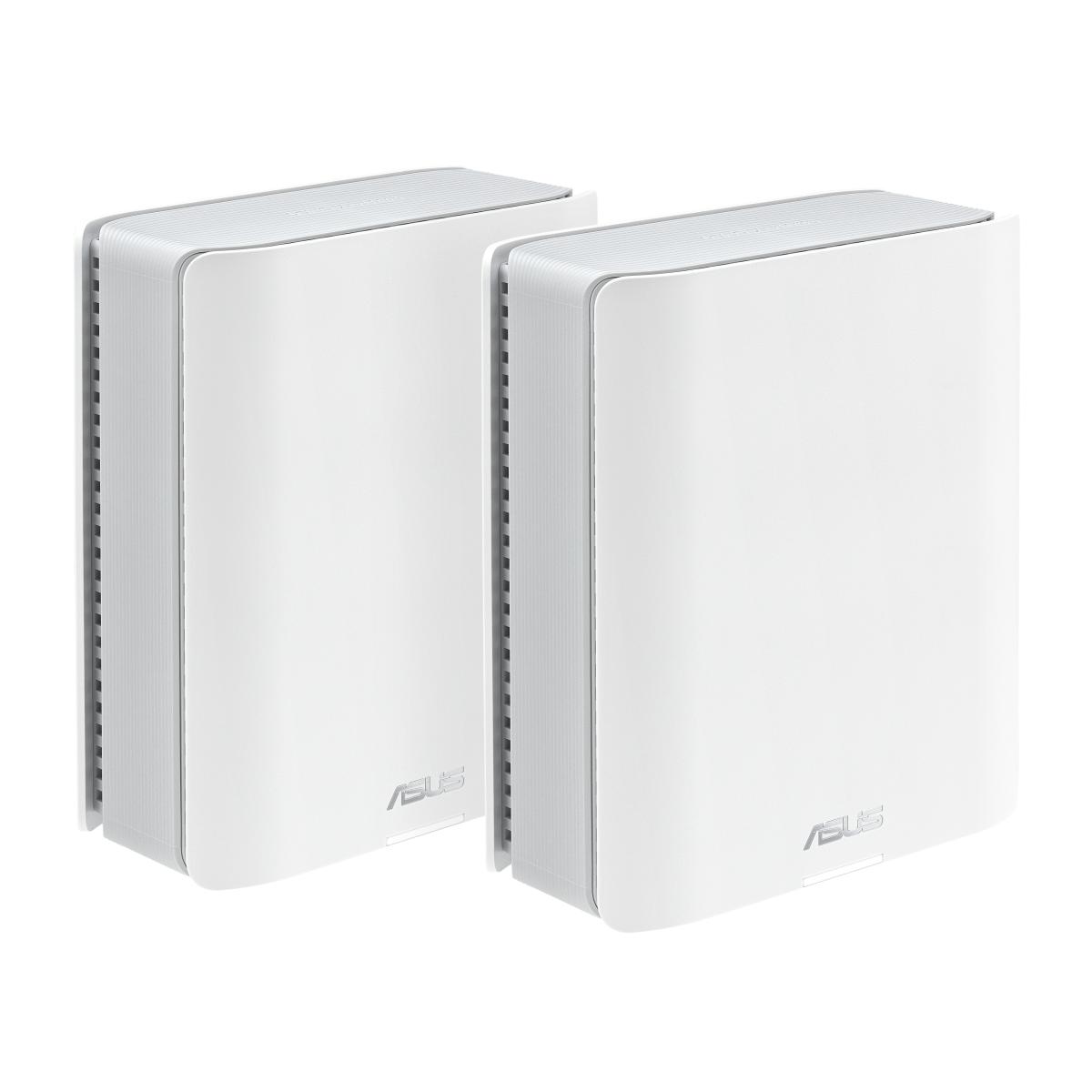 ASUS ZenWiFi BT8 (2-pack) Tri-band (2.4 GHz / 5 GHz / 6 GHz) Wi-Fi 7 (802.11be) White 3 Internal