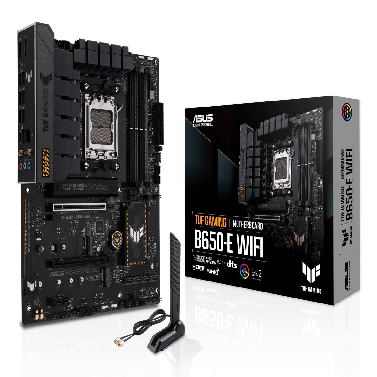 ASUS TUF GAMING B650-E WIFI AMD B650 Socket AM5 ATX
