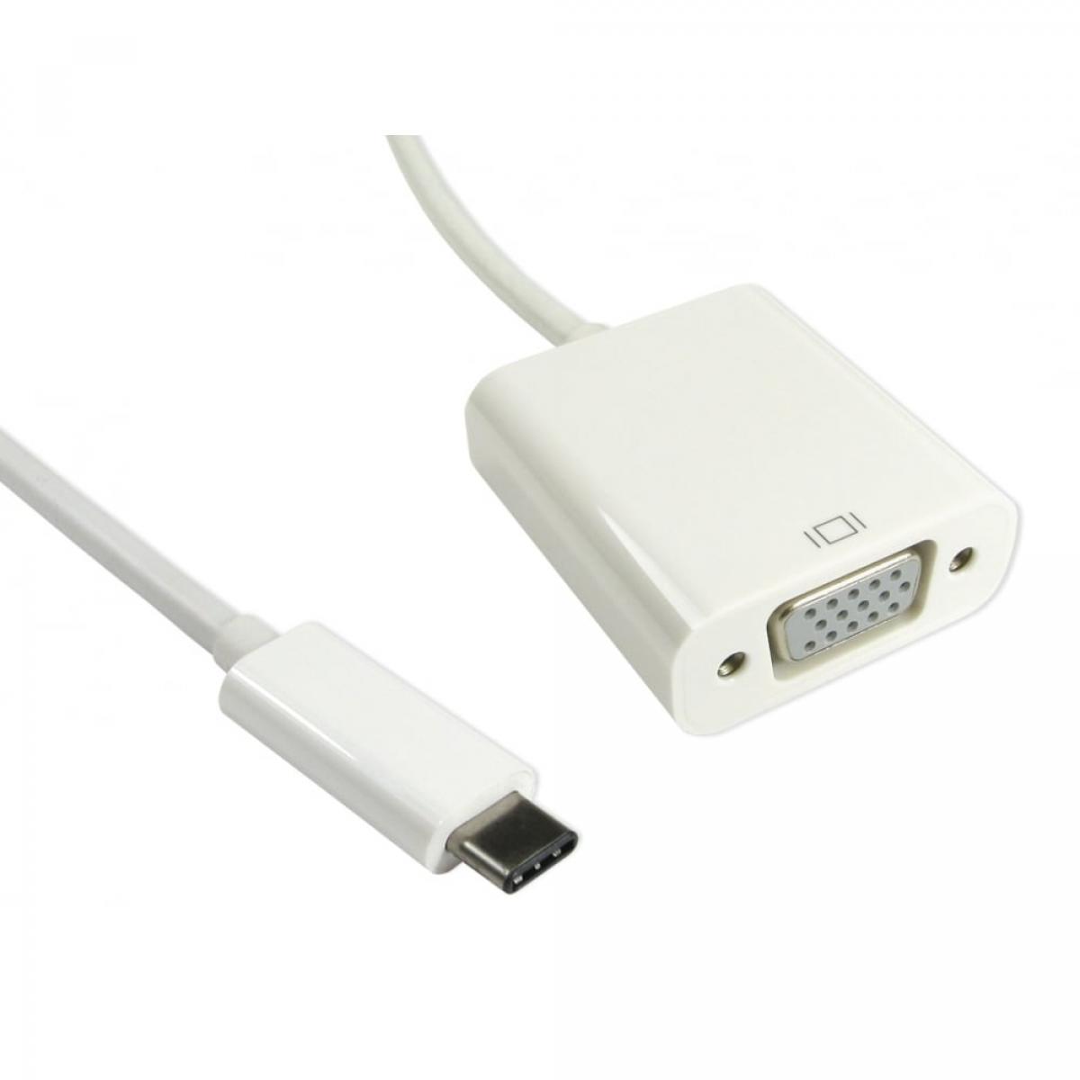 CDL 15CM USB TYPE C M - VGA F ADAP