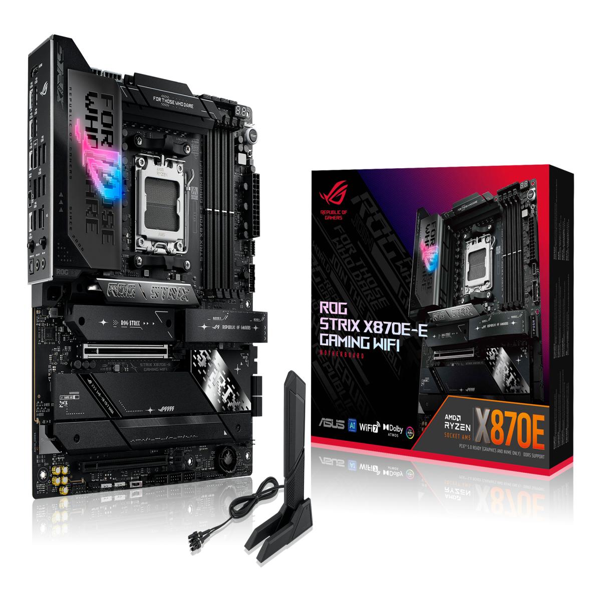 ASUS ROG STRIX X870E-E GAMING WIFI AMD X870E Socket AM5 ATX