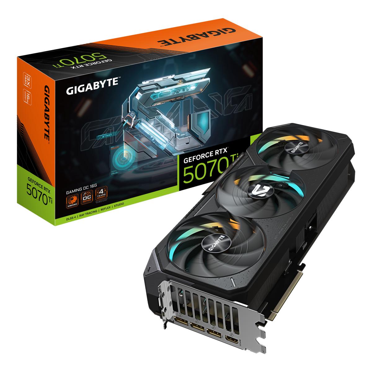 GIGABYTE RTX 5070 TI 16GB GAMING OC     