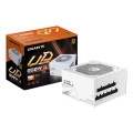 GIGABYTE UD850GM PG5 V2 ICE Power Supply Unit- PCIe Gen 5.1, 80 PLUS Gold, Fully Modular Design, 120mm Fan, ATX 3.1 compatible, EU Plug