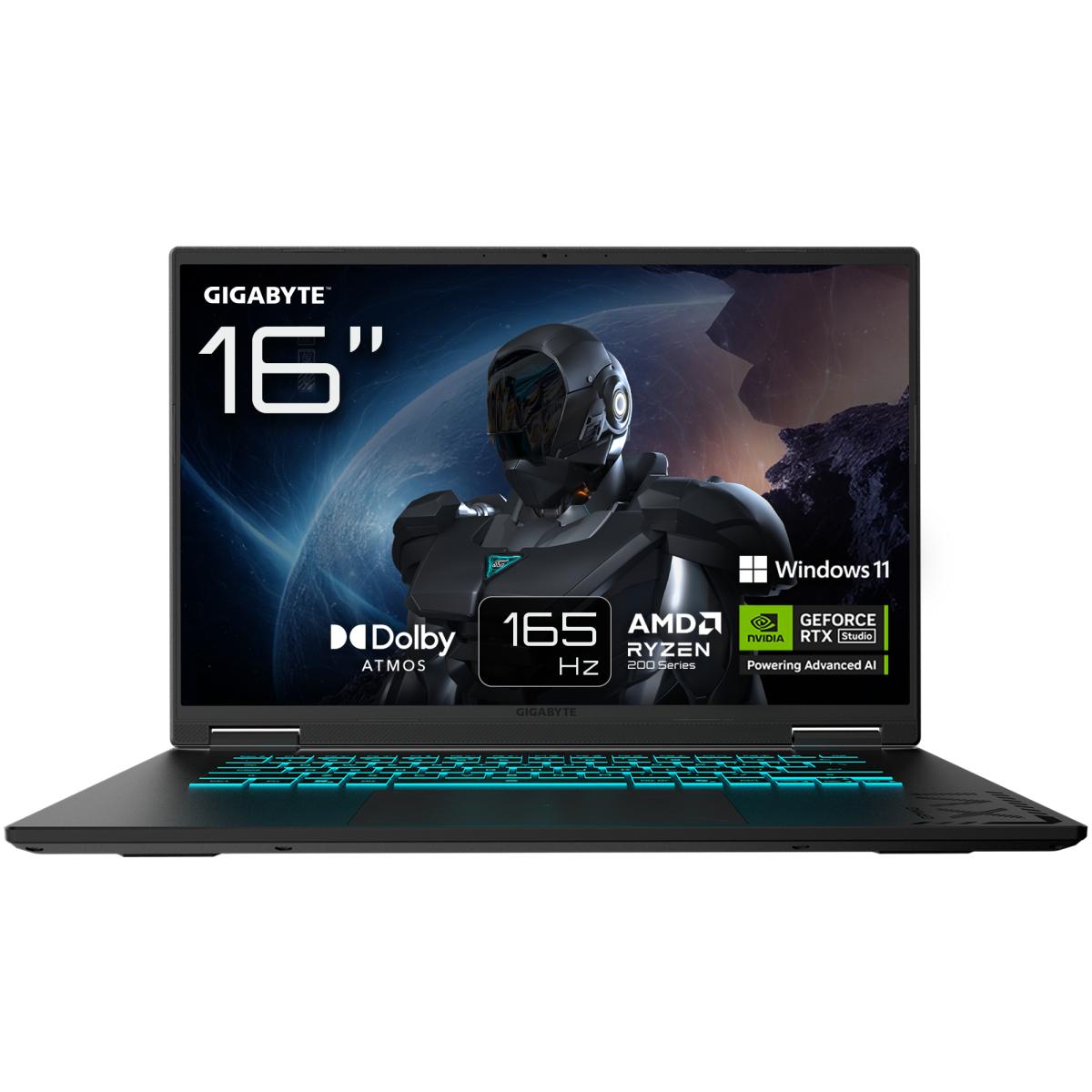GIGABYTE 16 R7 W11H GAMING A16 5050     
