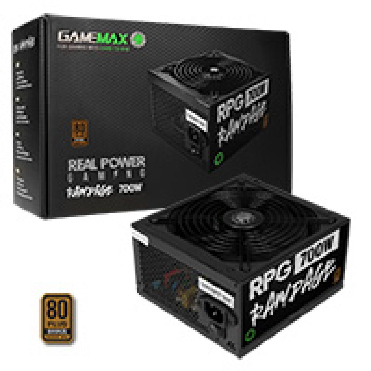 GameMax 700W RPG Rampage 80 Bronze PSU