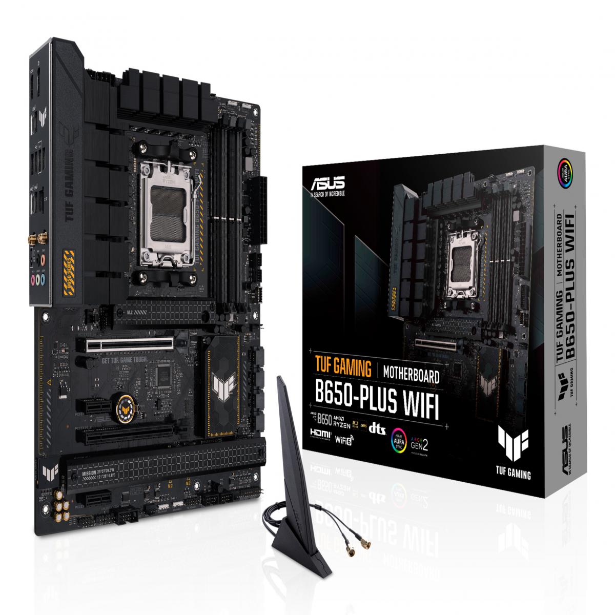 ASUS TUF GAMING B650-PLUS WIFI AMD B650 Socket AM5 ATX