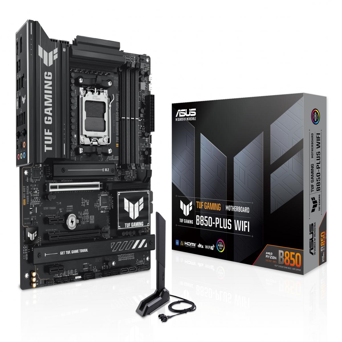 ASUS TUF GAMING B850-PLUS WIFI AMD B850 Socket AM5 ATX