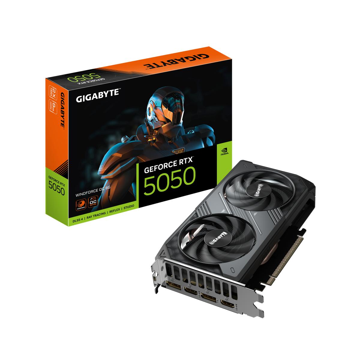 GIGABYTE GeForce RTX 5050 WINDFORCE OC 8G