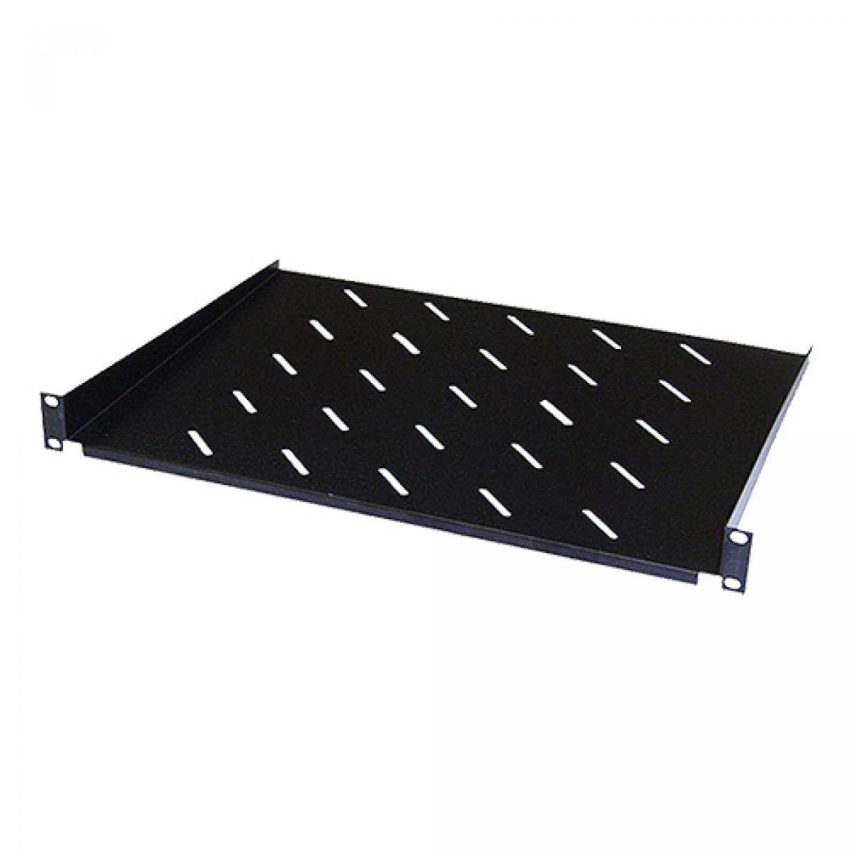 CNL 1U 350MM Cant. Vent SHELF Bk