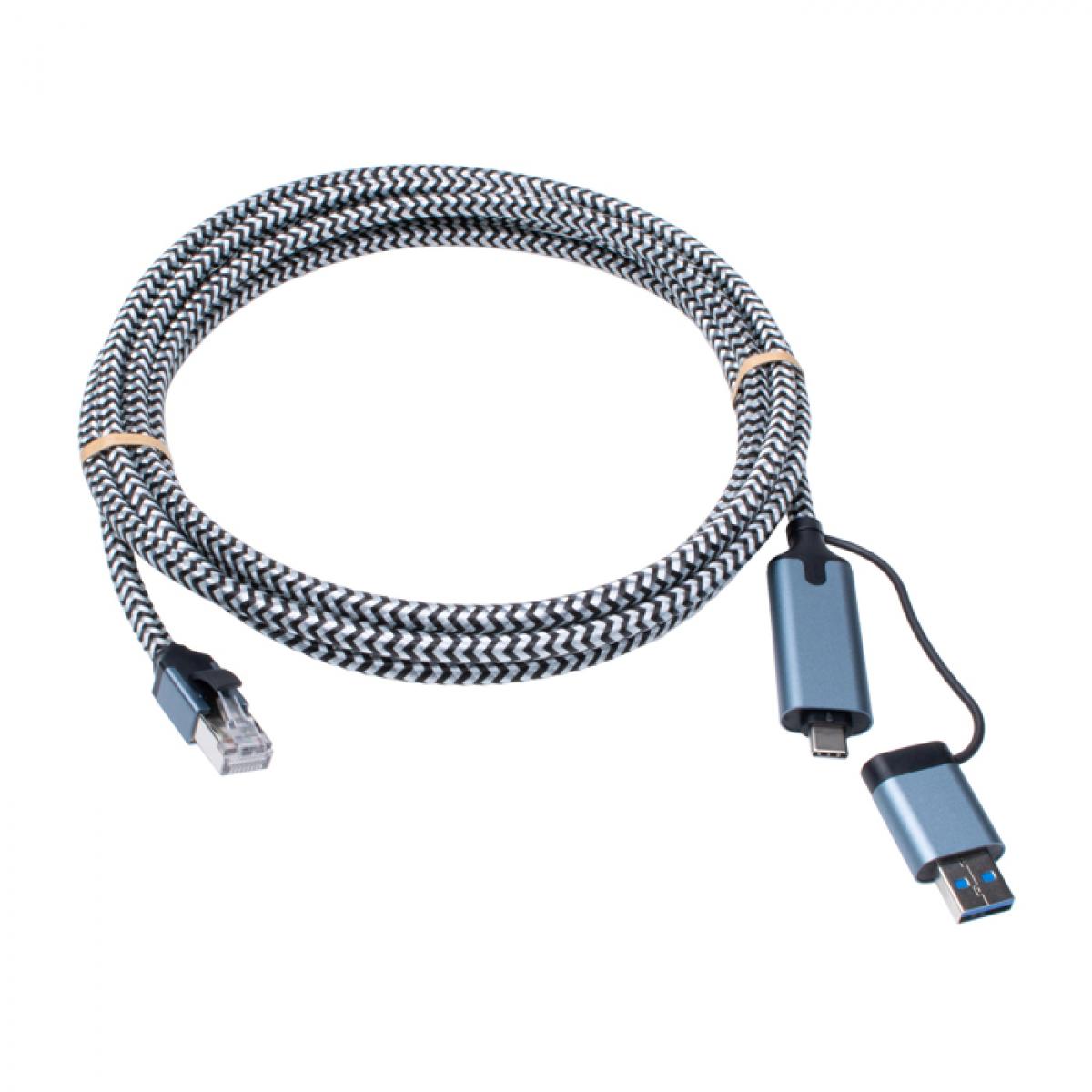CNL 3M USB-C 3.2+USB-A - RJ45 1G