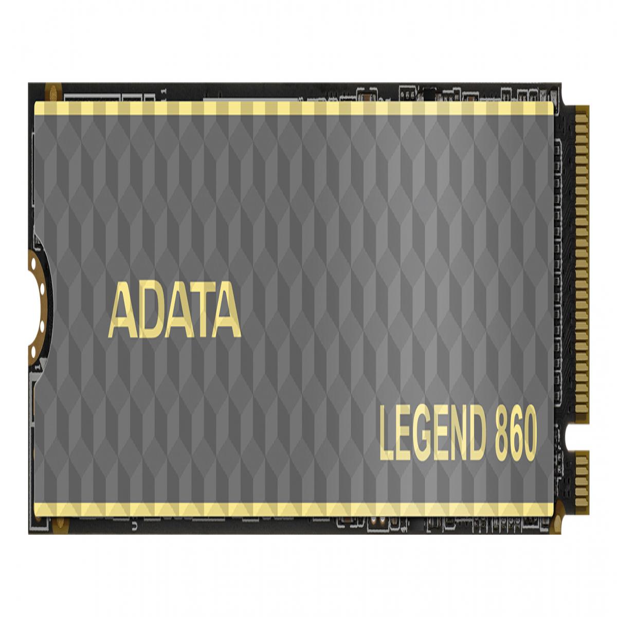ADATA LEGEND 860 SLEG-860-2000GCS internal solid state drive 2 TB M.2 PCI Express 4.0 NVMe 3D NAND