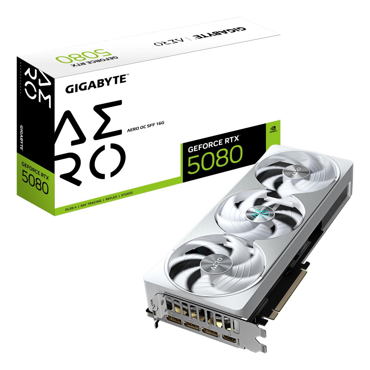 GIGABYTE GeForce RTX 5080 AERO OC SFF 16G