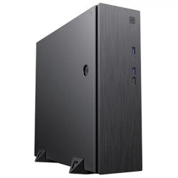 CiT S506 Case, Home & Business, Black, Slim Desktop Chassis, 2 x USB 3.0 / 1 x USB 2.0, Full Tool-Less Design, Micro ATX, Mini-ITX, TFX PSU Form Factor Required