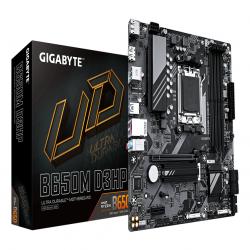 Gigabyte B650M D3HP Ultra Durable AMD AM5 Socket Motherboard, Micro-ATX, 4x DDR5 Slots, 2x M.2 Sockets, 2.5GbE LAN, 2x DisplayPorts / 1x HDMI Port