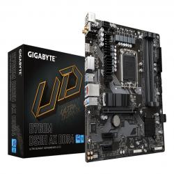 Gigabyte B760M DS3H AX DDR4 Ultra Durable Intel 1700 Socket Motherboard, Micro-ATX, 4x DDR4 Slots, 2x M.2 Sockets, 2.5GbE LAN, Wi-Fi 6E, 2x DisplayPort / 1x HDMI Port