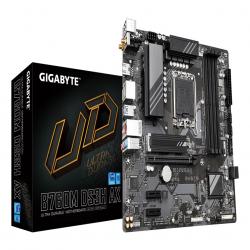 GIGABYTE B760M DS3H AX Motherboard - Supports Intel Core 14th Gen CPUs, 6+2+1 Phases Digital VRM, up to 7600MHz DDR5 (OC), 2xPCIe 4.0 M.2, Wi-Fi 6E, 2.5GbE LAN, USB 3.2 Gen 2
