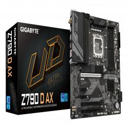 Gigabyte Z790 D AX Ultra Durable Intel 1700 Socket Motherboard, ATX, 4x DDR5 Slots, 3x M.2 Sockets, 2.5GbE LAN, Wi-Fi 6E, 1x DisplayPort / 1x HDMI Port