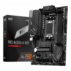 MSI PRO B650M-A WIFI motherboard AMD B650 Socket AM5 micro ATX