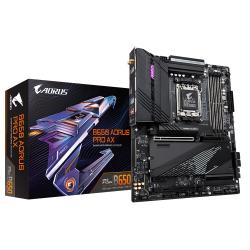 GIGABYTE B650 AORUS PRO AX Motherboard - Supports AMD Ryzen 9000 CPUs, 16+2+1 Phases Digital VRM, up to 8000MHz DDR5 (OC), 1xPCIe 5.0 + 2xPCIe 4.0 M.2, Wi-Fi 6E, 2.5GbE LAN, USB 3.2 Gen 2x2