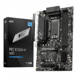 MSI PRO B760M-A WIFI motherboard Intel B760 LGA 1700 micro ATX