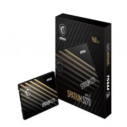 MSI Spatium S270 SATA 2.5 960GB 2.5" Serial ATA III 3D NAND