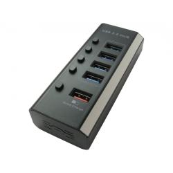 CDL 4 Port USB3.0 Hub+Q/Charge
