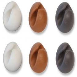 Lindy 40799 cable tie Black, Brown, White