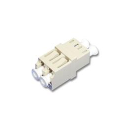 Lindy 70487 fibre optic adapter LC 1 pc(s) White