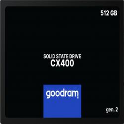 Goodram CX400 gen.2 512 GB 2.5" Serial ATA III 3D TLC NAND
