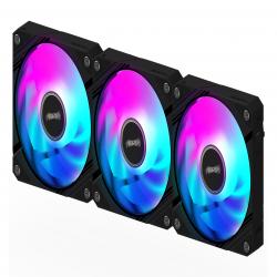GIGABYTE AORUS EZ CHAIN FAN 120 (3-Pack) Motherboard 12 cm Black 3 pc(s)