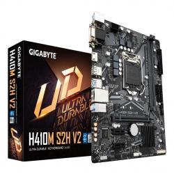 GIGABYTE H410M S2H V2 Motherboard - Supports Intel Core 10th CPUs, up to 2933MHz DDR4, 1xPCIe M.2, GbE LAN, USB 3.2 Gen 1